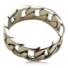 Woven accessory, fashionable ring for beloved, wholesale, silver 925 sample, 022236W