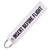 AliExpress Amazon's various colors and fashion new new Insert BeFore Flight keychain
