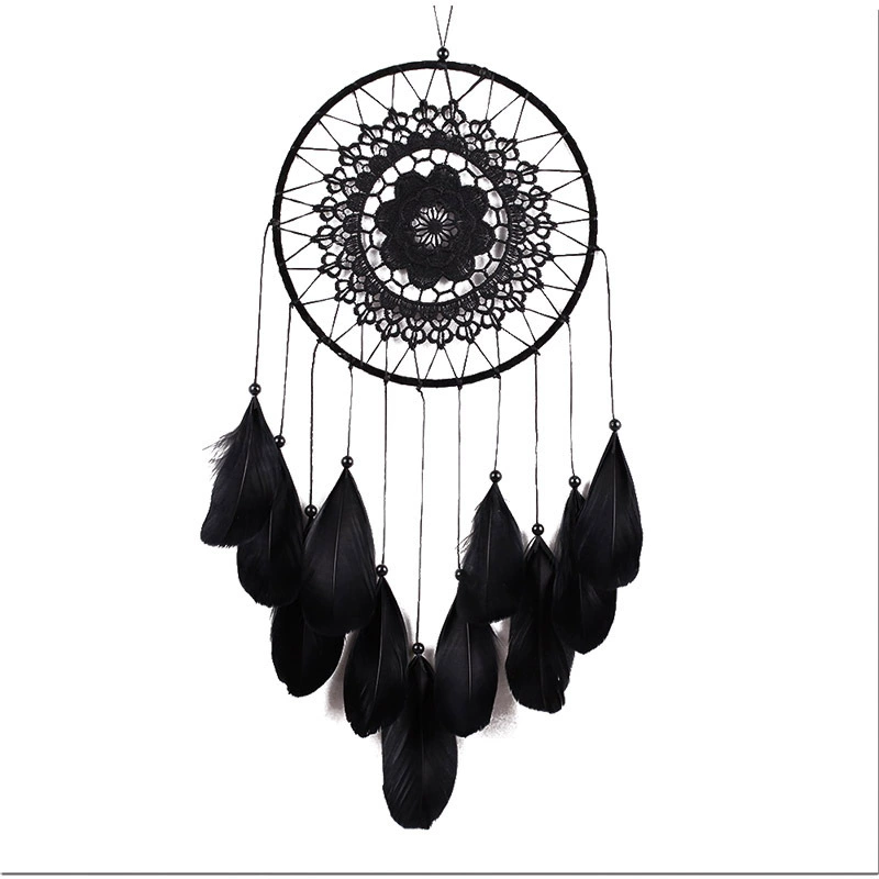 Ms6013 ins 6013 INS Goose Flower D drifting dream catcher дом перо подвесной творческий ремесло ловушка сновидений