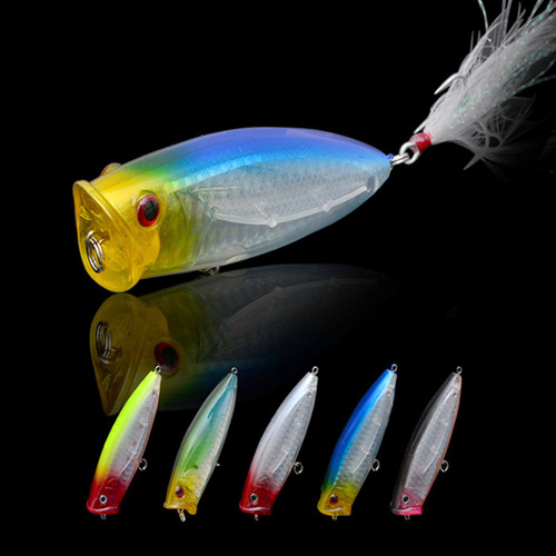 19g Laser Long Range Casting Surface Water Freshwater Pike Special Kill Fake Bait Wave Pasha Strengthen Blood Slot Hook Wave Pasha Lure 