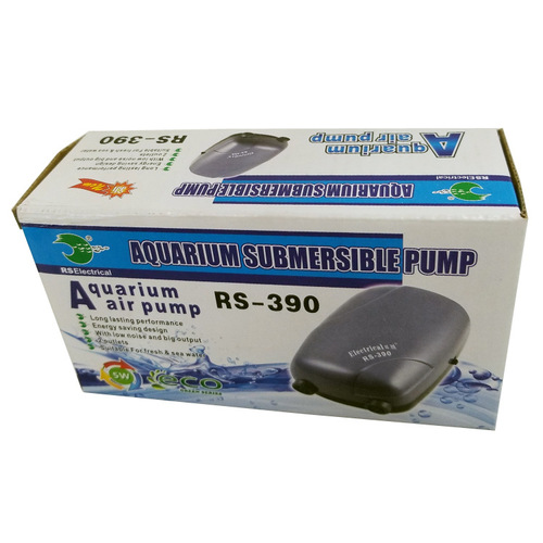 Fish tank oxygen pump, dual-hole air pump, oxygenation machine, charging fish breeding, aeration pump, aquarium supplies RS390