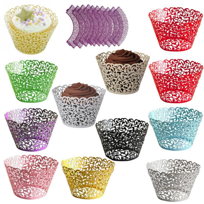 厂家直销蛋糕纸杯 激光镂空蛋糕纸围边 婚庆创意 镂空花边W-01