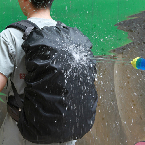 Wholesale factory backpack rain cover, outdoor mountain climbing double shoulder bag water-resistant cover, school bag dust cover 20-80L