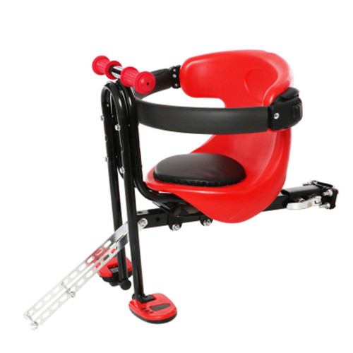 Front-mounted bicycle child seat, front-mounted electric bike seat, foldable mountain bike front baby seat, wholesale