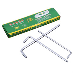 Ningbo manufacturer matte hexagonal wrench extended ball head set type hexagonal metric mechanical equipment supporting hardware