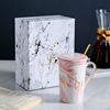 Scandinavian brand ceramics, gift box, set, marble cup with glass, wholesale