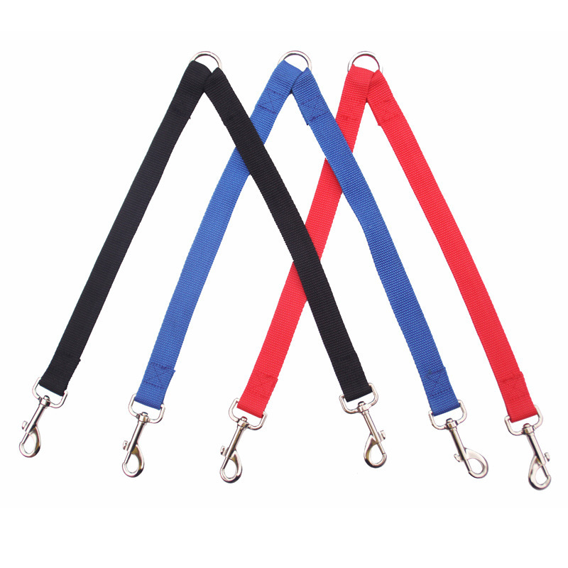 Double-lead pet double-headed traction belt One-to-two traction rope double dog pet traction rope mother and child belt
