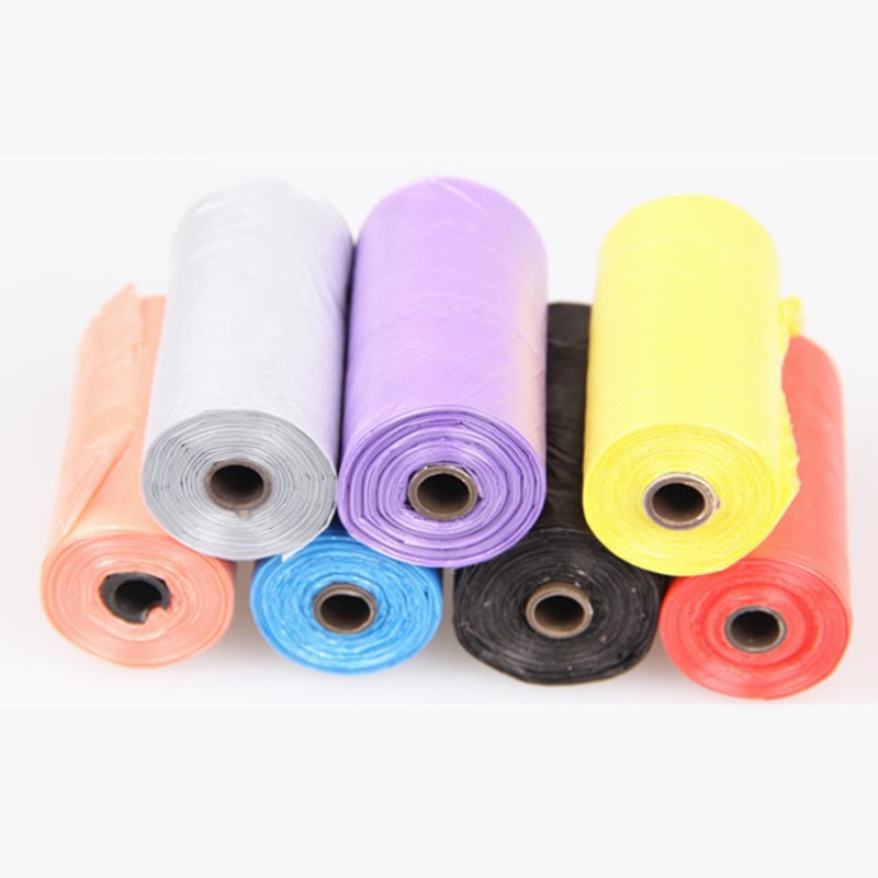 Fábrica al por mayor bolsa de aseo para mascotas clip de baño para perros protección del medio ambiente limpieza e higiene suministros mascota salida inodoro bolsa de basura