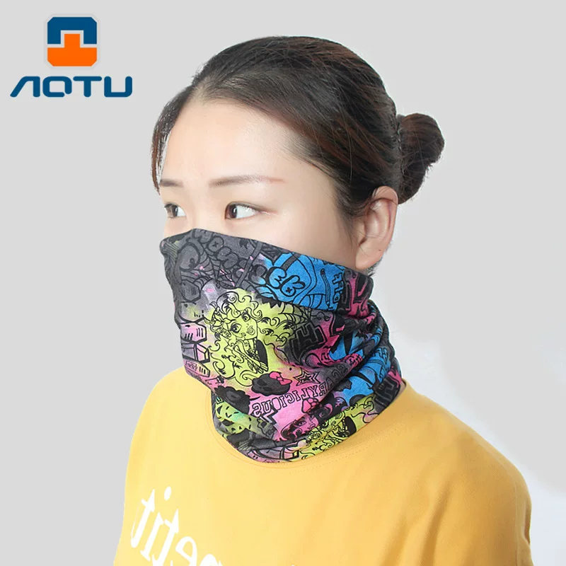 Многофункциональный бесшовный платок на голову Bumps Outdoor UVs Hundred Multi-style AT8721