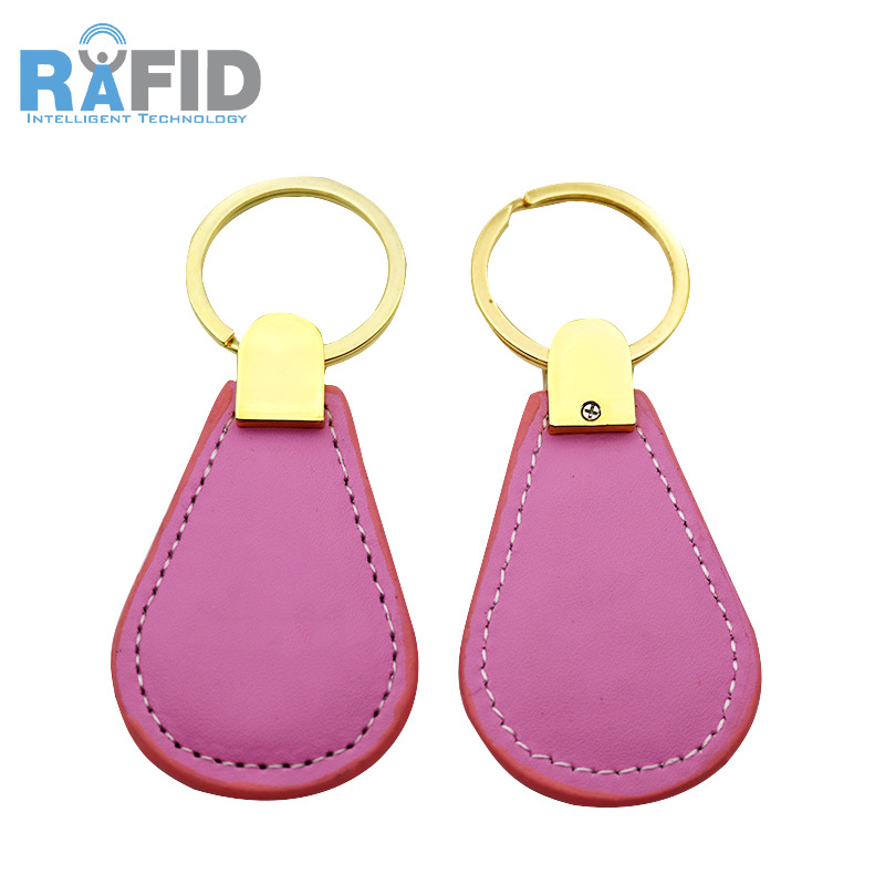 源头厂家真皮钥匙扣卡门禁卡IC/ID卡 感应非接触卡智能卡