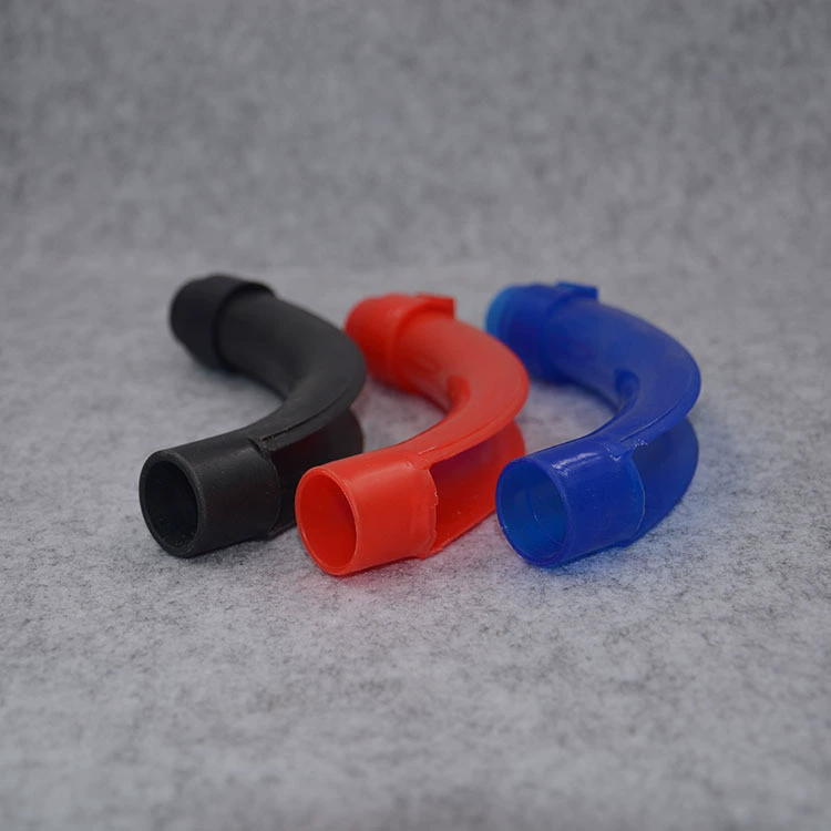 Crooked accessories, black red bent pipe, blue protective case, wholesale