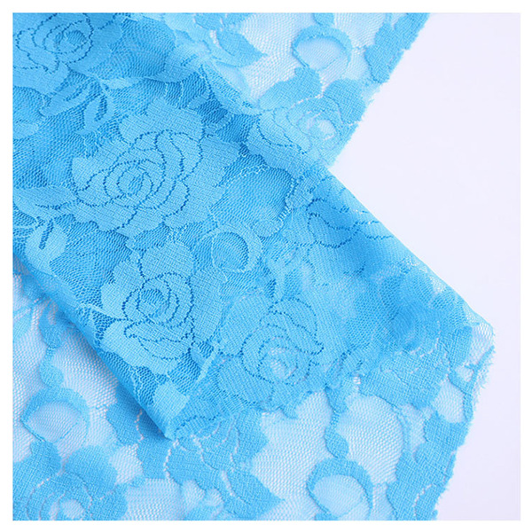 Elastic lace cloth