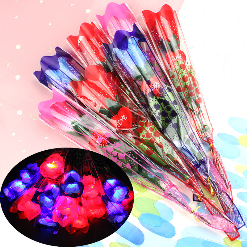 Realistic school toy for St. Valentine's Day, Birthday gift, roses, girl's gift