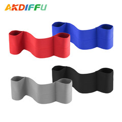 舉重健身臥推彈弓深蹲力量保護肘關節阻力帶繃帶彈力帶一件代發