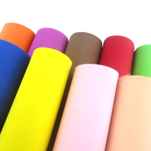 Sponge paper EVA large foam paper 1mm kindergarten children's handmade DIY origami color paper 50*90cm