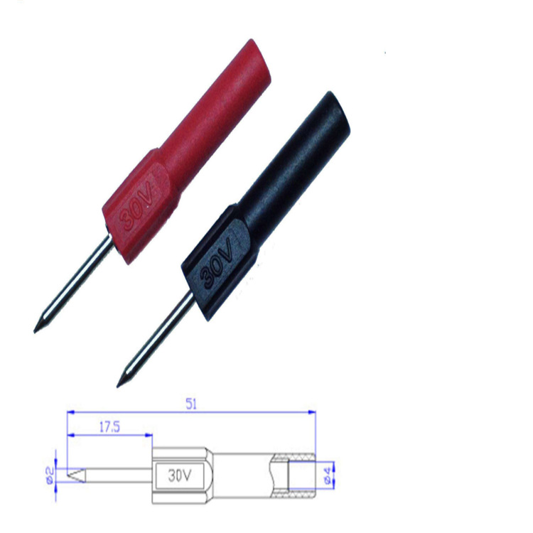 厂家直销仪器仪表探针高压大电流测试探针套装绝缘大电流测试针