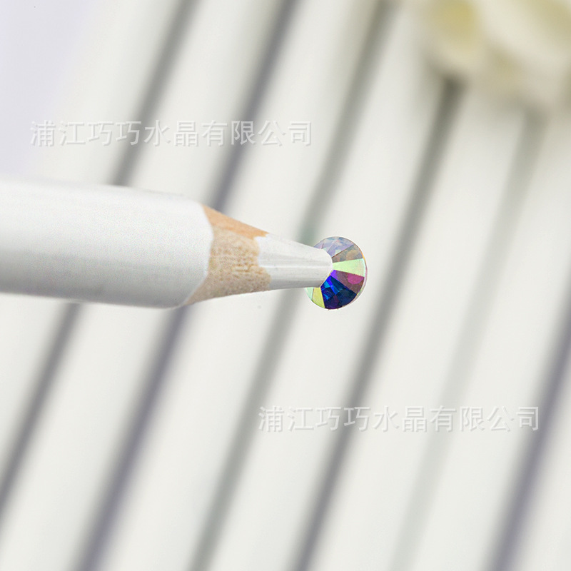Cross-border Hot Sale White No LOGO Wax Core Viscous Point Drill Pen Nail Decoration Diamond Painting diy Jewelry Accessories