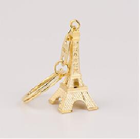 Francia Torre Eiffel llavero metal París Torre cadena Taobao actividad regalo promoción