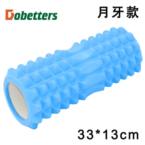14*33cm new crescent-shaped floating point yoga column Pilates column balance bar foam shaft manufacturer wholesale