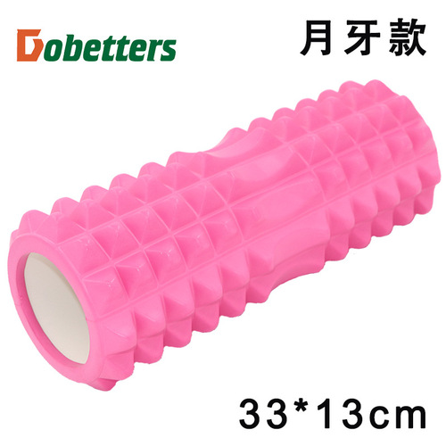 14*33cm new crescent-shaped floating point yoga column Pilates column balance bar foam shaft manufacturer wholesale