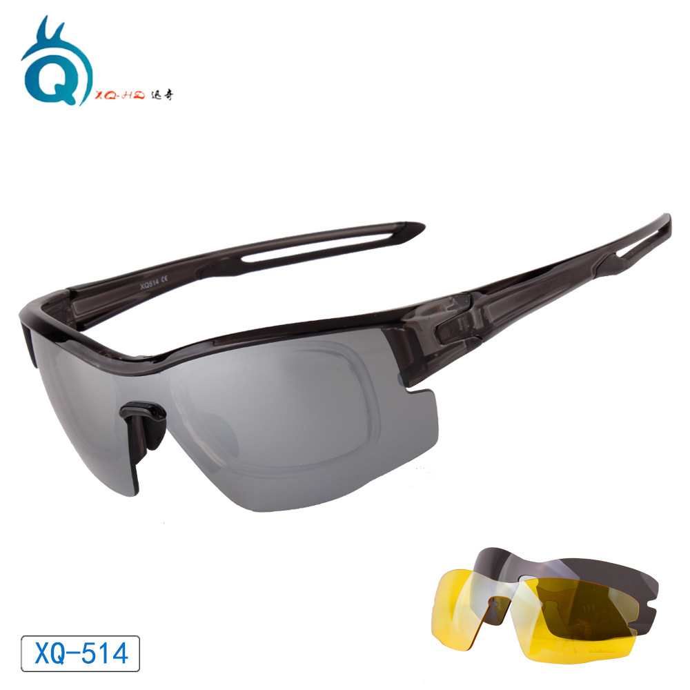 투명 다크 그레이/블랙