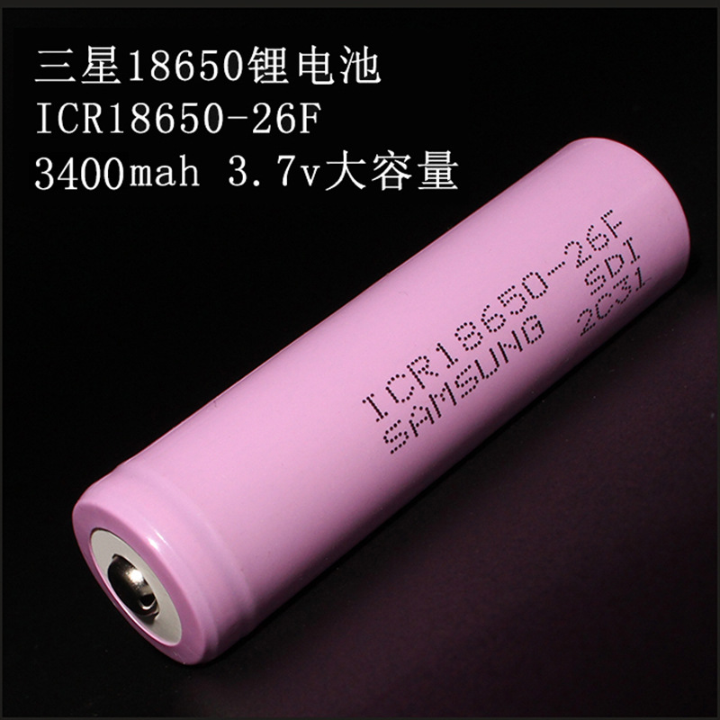 Samsung original 18650 batería de litio 3,7 V recargable 3400mAh gran capacidad linterna batería al por mayor