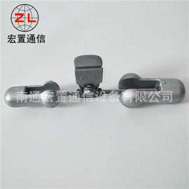 OPGW光缆架空复合地线预绞丝防振锤 导线螺栓型防振锤图片