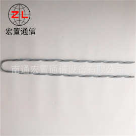 ADSS光缆预绞丝耐张线夹规格 直线固定单联挂板悬垂线夹图片