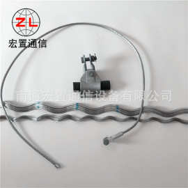 广东云浮单联悬垂线夹厂家 300米档距铝合金悬垂线夹图片