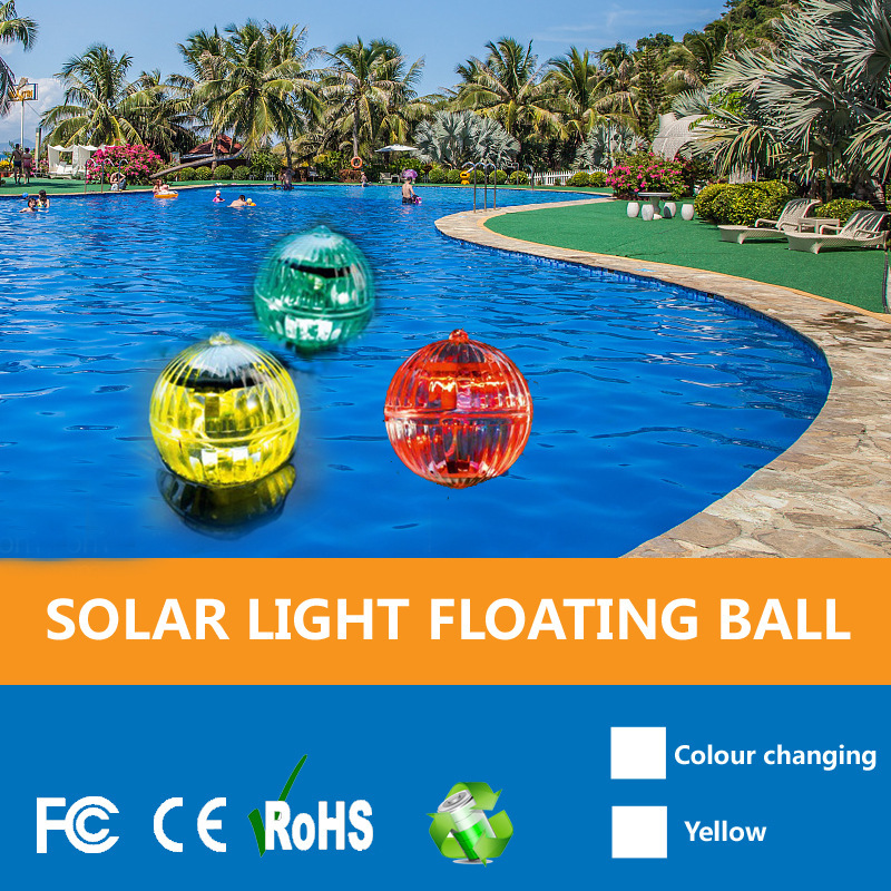 Outdoor Solar Water Floating Light Pond Floating Light Magic Ball Light Courtyard Decorative Light Pool Light Landscape Light