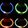 LED pet luminous items, USB charging neck ring teddy luminous neck sleeve small and medium -sized dogs and cat supplies