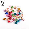 Storm glass glazed diamond double -pointed nude diamond auxiliary materials rhinestone wedding color transparent crystal DIY jewelry accessories