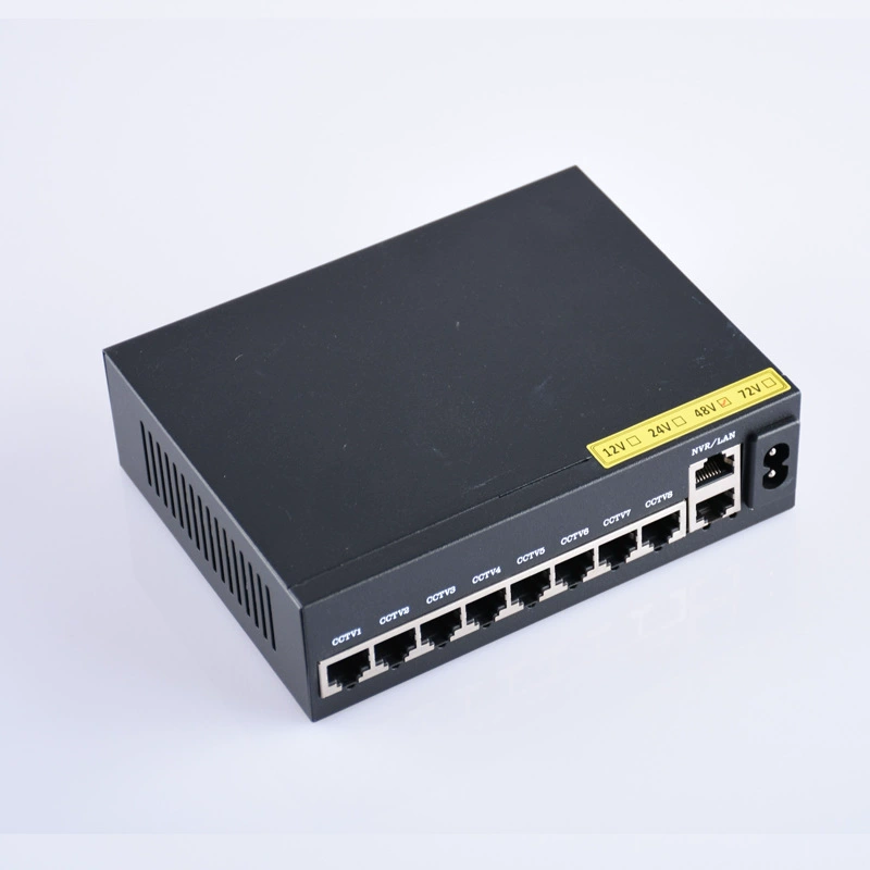 10 MR 8+2 POE переключатель 48V питание мониторинг сетевая беспроводной AP производитель оптовая продажа 4578 источник питания