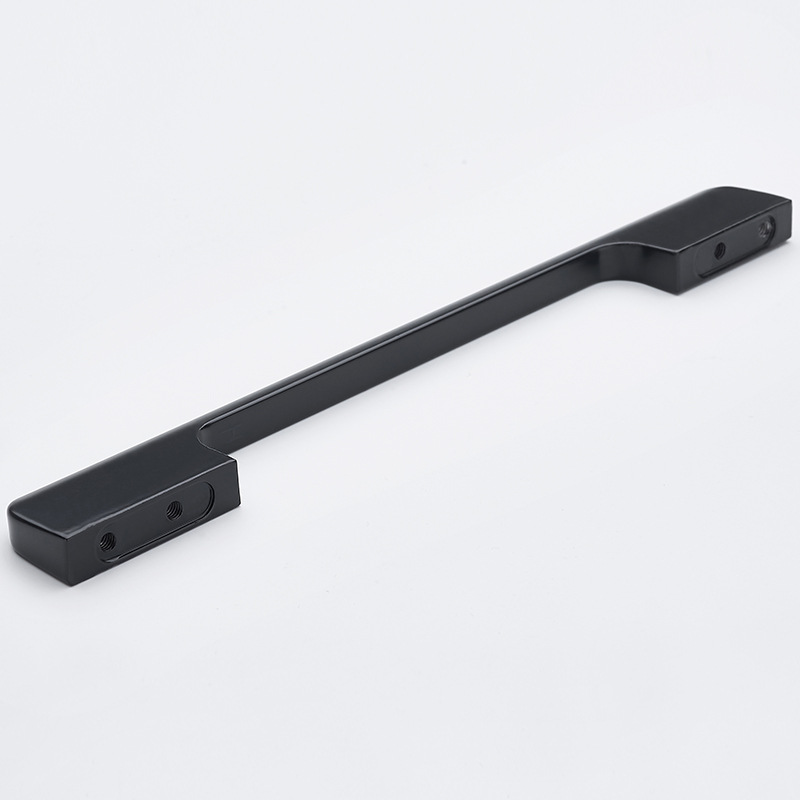 1 M de gran mango de estilo Europeo simple armario de la cocina puerta del gabinete negro manija de la puerta del cajón gabinete del vino pequeña manija