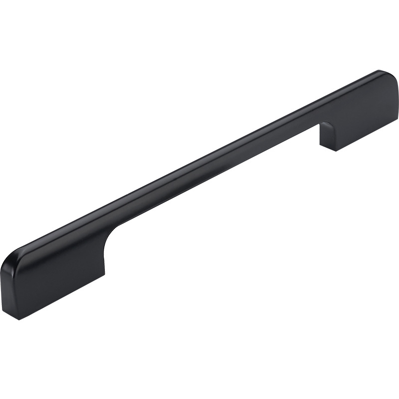 1 M de gran mango de estilo Europeo simple armario de la cocina puerta del gabinete negro manija de la puerta del cajón gabinete del vino pequeña manija