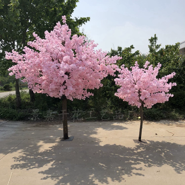 Имитация дерева, дерево вишни, украшение для вестибюля отеля, производитель искусственных деревьев, большое имитация дерева желаний с цветком вишни