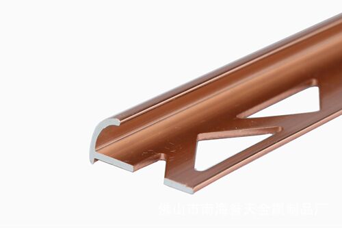 Factory supply L-shaped tile edge trim, right-angle metal edge banding, aluminum alloy stone corner strip