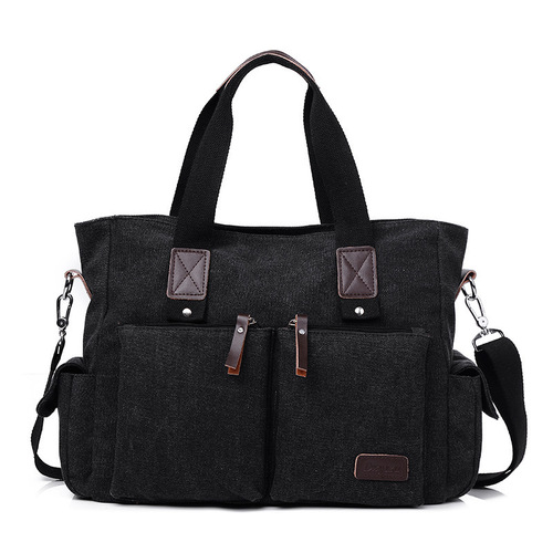 New Fashion Men's Handbag Briefcase Unisex Shoulder Bag Crossbody Bag Casual Laptop Travel Bag One Piece Dropshipping