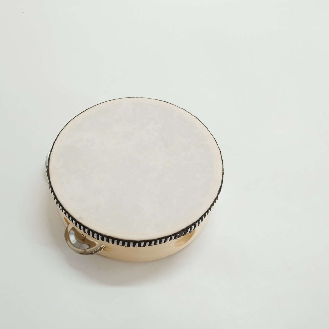 Orff instrumento musical pandereta 4 pulgadas 6 pulgadas 8 pulgadas 10 pulgadas pandereta