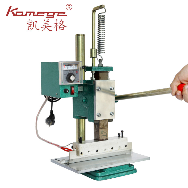 厂家直销 手动压线机 皮革专用压花机 压线机 烙印机 压唛机 烫金