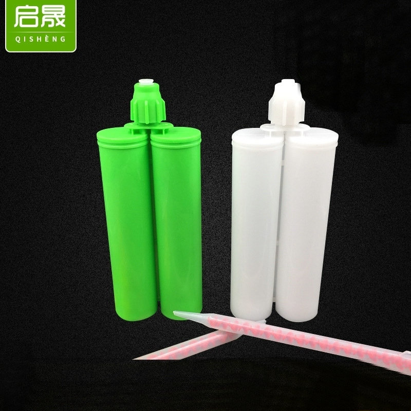 双组份AB胶管真瓷胶打胶瓶美缝剂施工材料胶筒420ml 1:1美缝胶罐