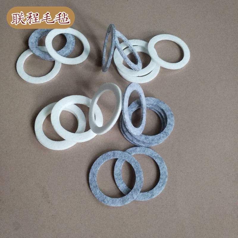 批发吸油毛毡垫防尘垫 隔热垫密封垫异形油封防撞垫