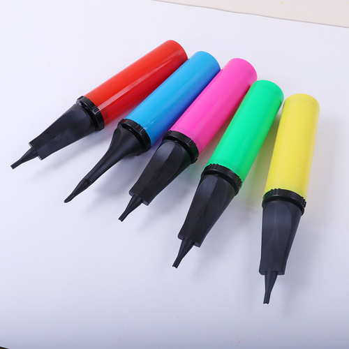 Manufacturer wholesale wedding birthday balloon push pump holiday party mini portable balloon pump