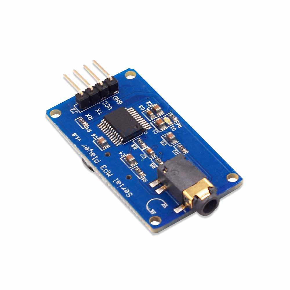 YX5300 MP3 Player模块 播放器模块 语音串口控制音乐模块TF卡槽