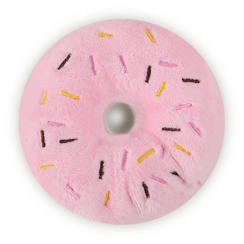Wholesale Classic Sound Plush Donut Dog Toy Pet Toy Sound Dog Toy