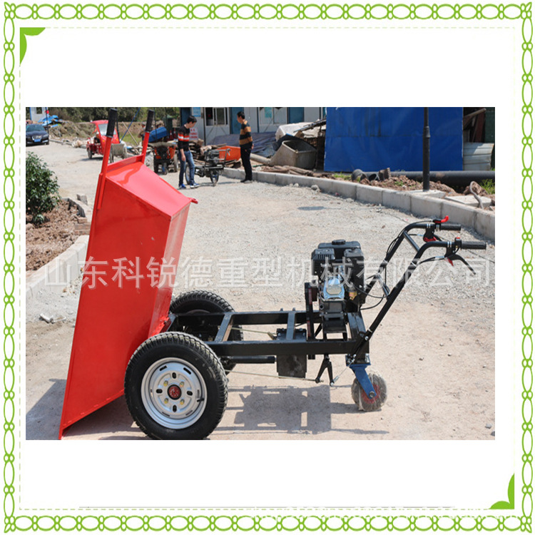 170F汽油推车 MB无级变速推土车 载重800公斤三轮车操作简单便捷