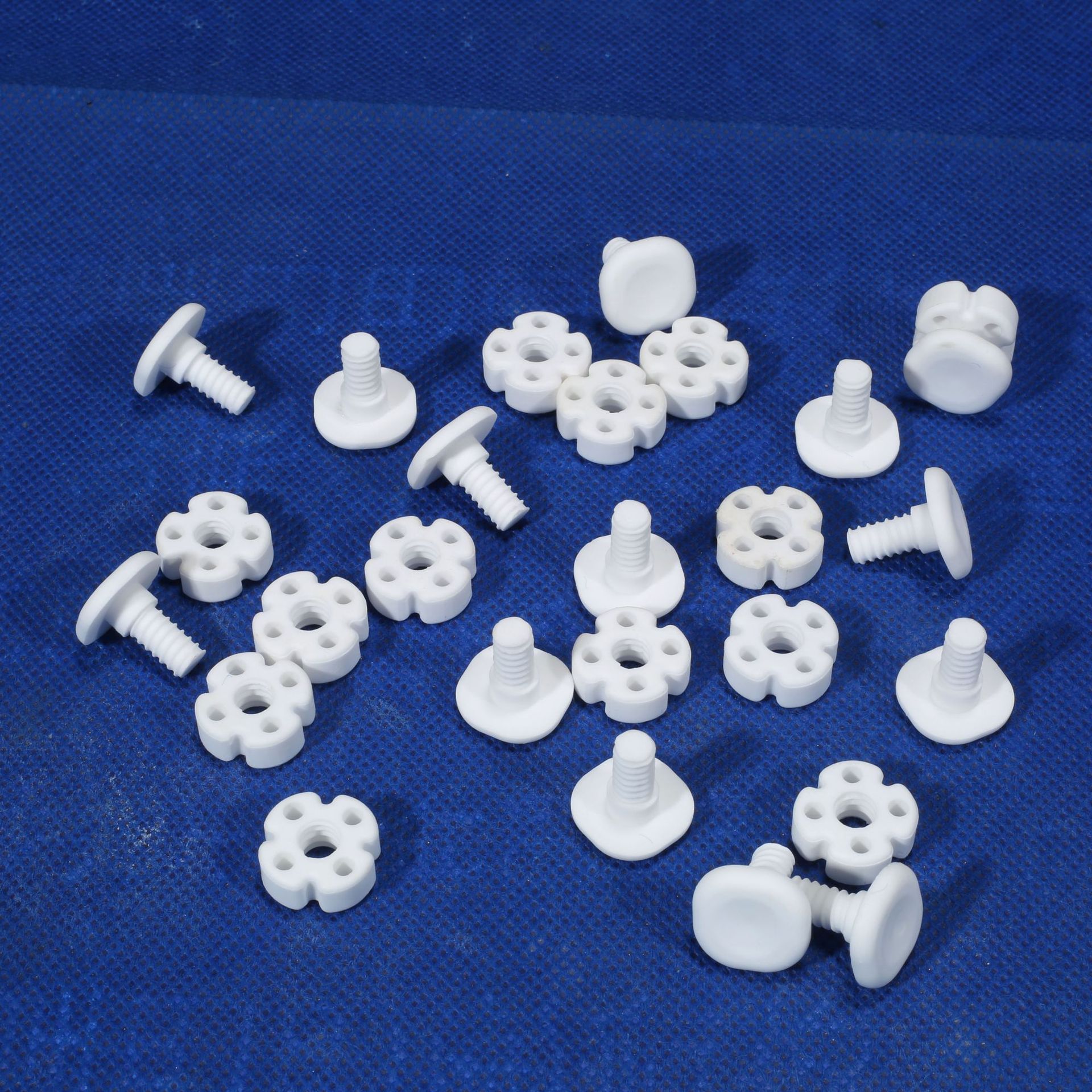 耐高温耐腐蚀陶瓷螺丝螺帽锅盖杯盖防锈陶瓷螺钉螺帽