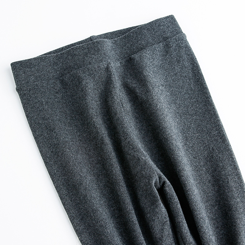 Leggings de talla grande ropa exterior para mujer Otoño e Invierno 2019 nuevos pantalones de una pieza engrosados con forro polar pantalones cortos pantalones delgados