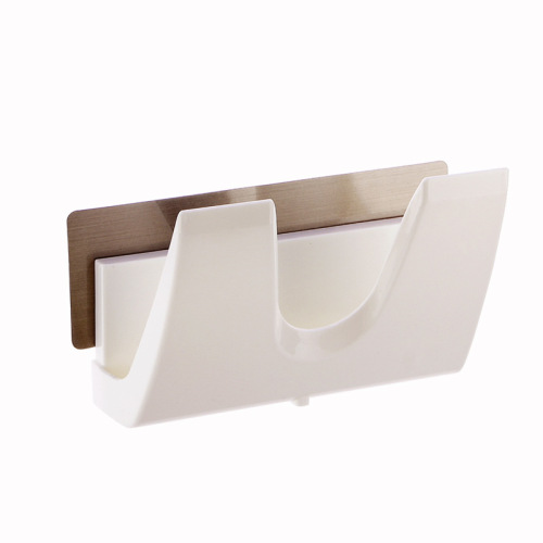 Shuangqing Magic Seamless Pot Cover Rack Kitchen Multifunctional Wall-Mounted Chopping Board Rack No Nails or Holes