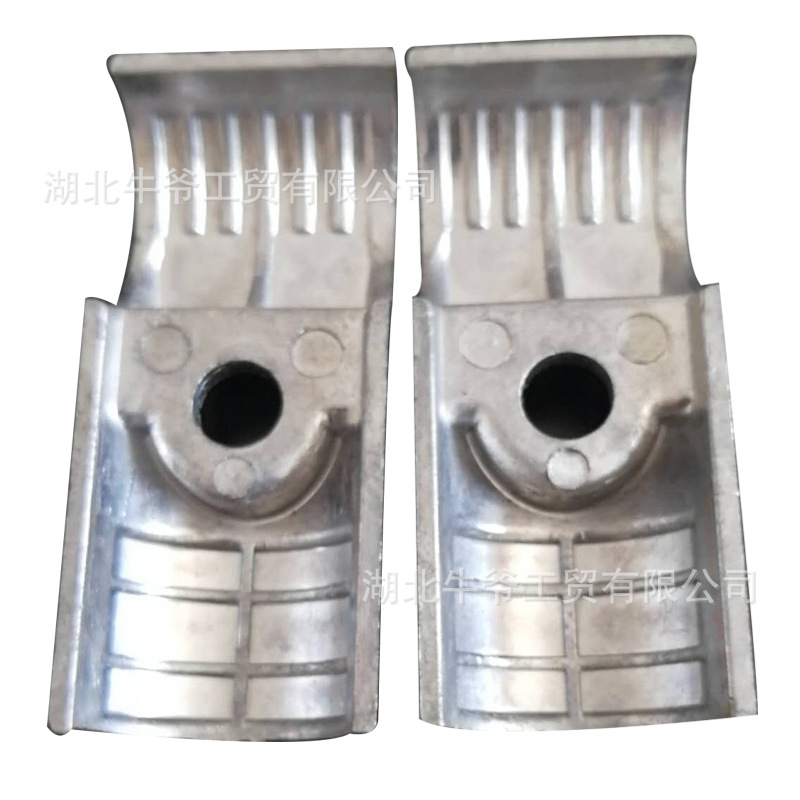 L6Y 批发铝合金接头不锈钢管连接件晾衣架配件圆管两通直通A-102